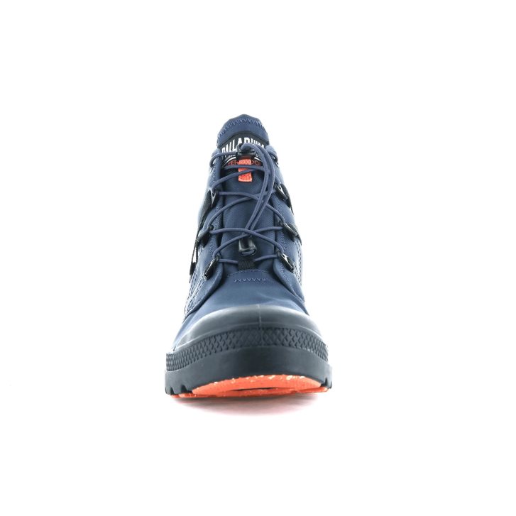 Palladium Pampa Travel Lite+ Waterdichte Laarzen Dames Donkerblauw | NL 20FOVYN